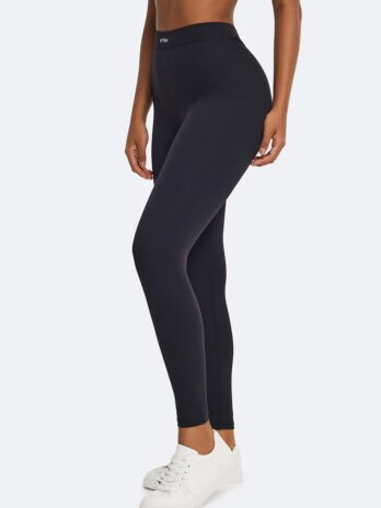 Ruched High-Waisted Leggings